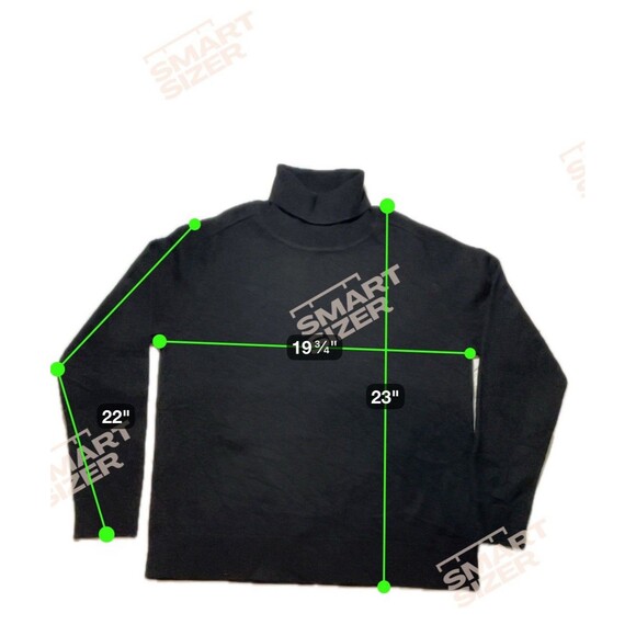 Quince Women’s Black Mongolian Cashmere Turtleneck Sweater Sz L Large - Picture 2 of 5